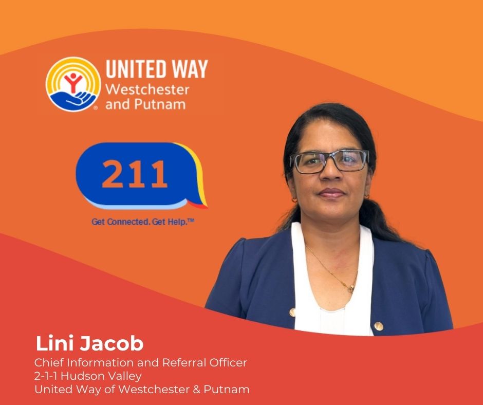 Lini Jacob - 211 Helpline community health partnership